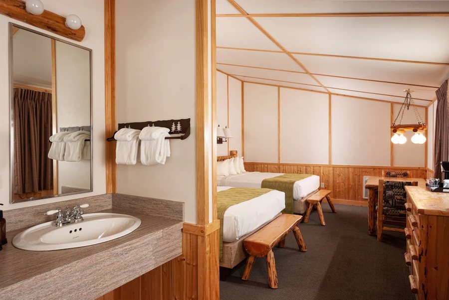 Canyon Village Campground — Bathroom