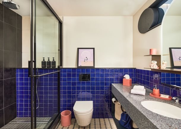 Catbird Hotel — Bathroom