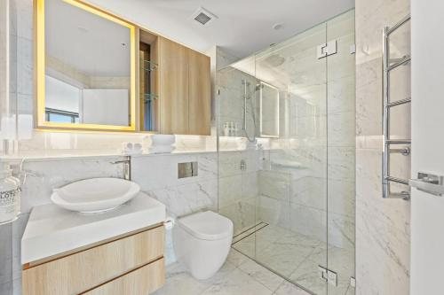 CLLIX Brisbane Skytower Apartments — Bathroom
