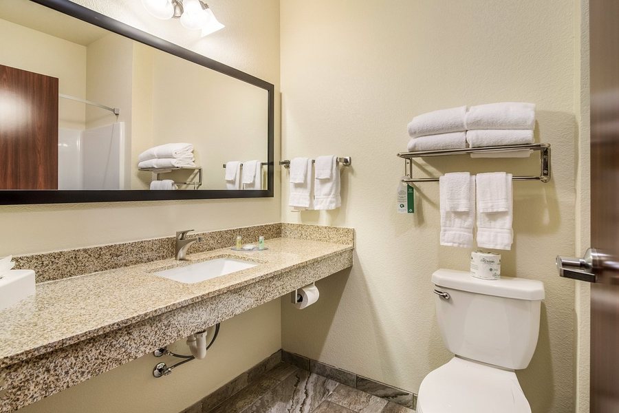 Cobblestone Inn and Suites Bottineau — Bathroom