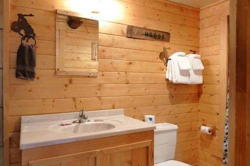 Cody Trout Ranch Camp — Bathroom