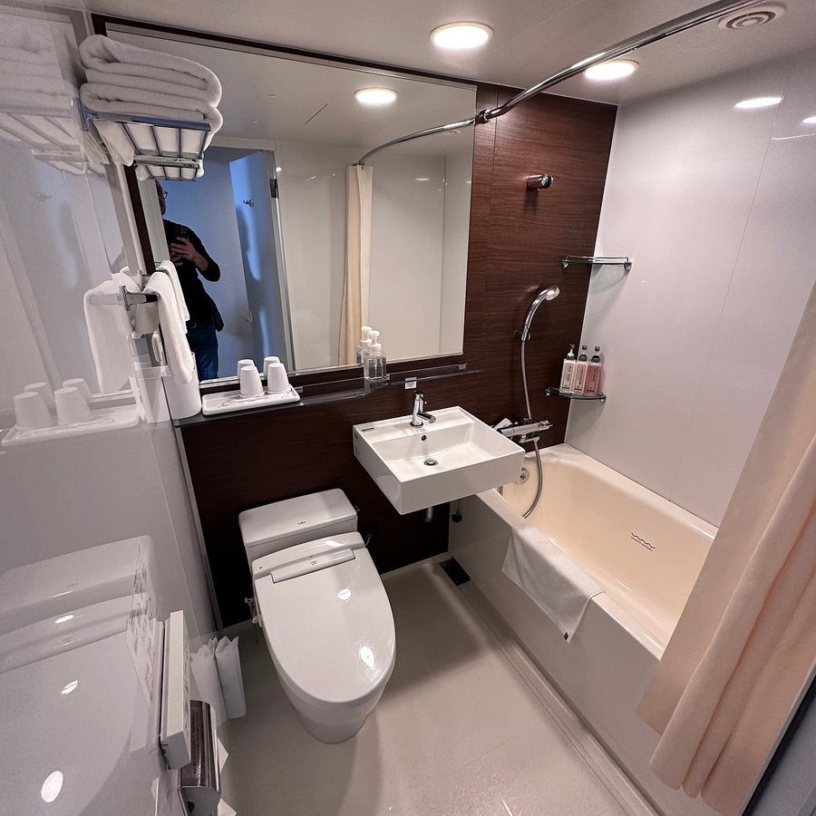 Comfort Hotel ERA Tokyo Higashi Kanda — Bathroom