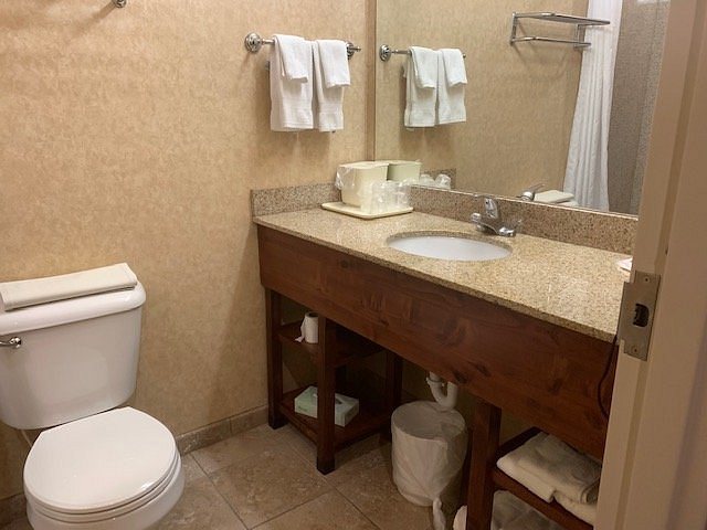 Comfort Inn at Convention Center — Bathroom
