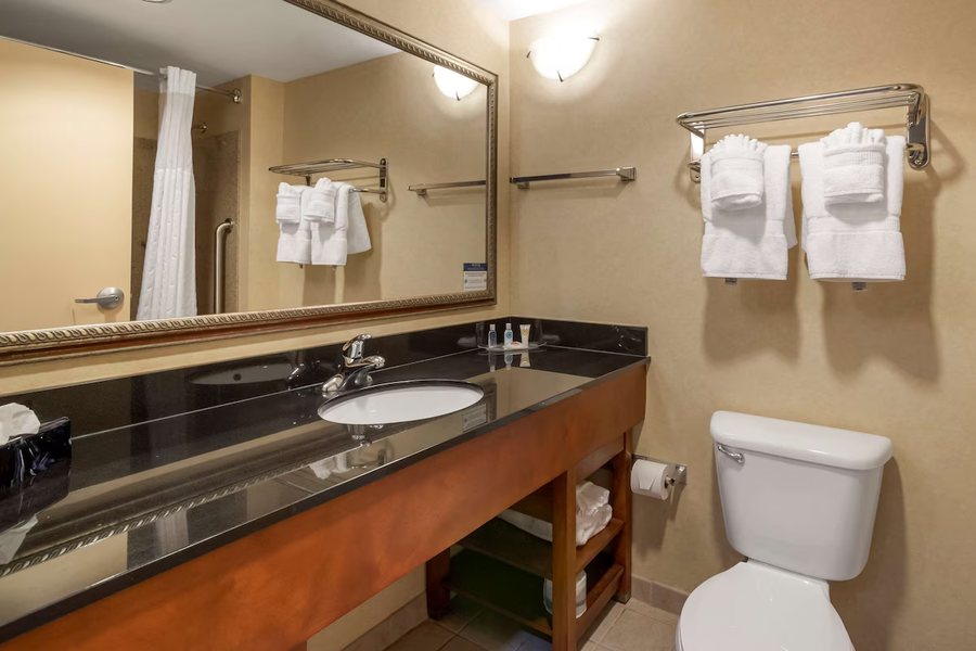 Comfort Inn Suites And Suites Fredericksburg — Bathroom