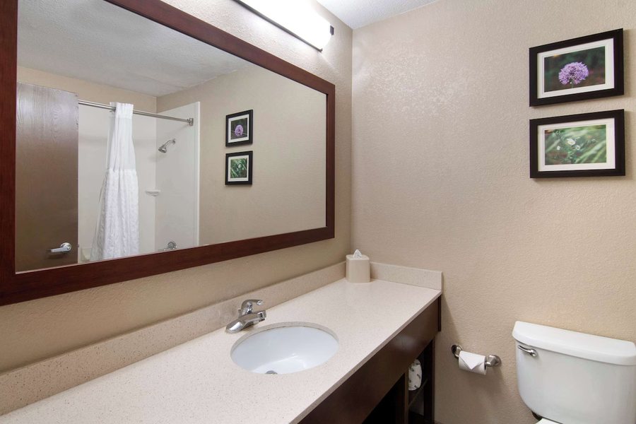 Comfort Inn Suites Junction City Near Fort Riley — Bathroom