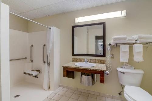 Comfort Inn Suites Mandan Bismarck Mandan North Dakota — Bathroom