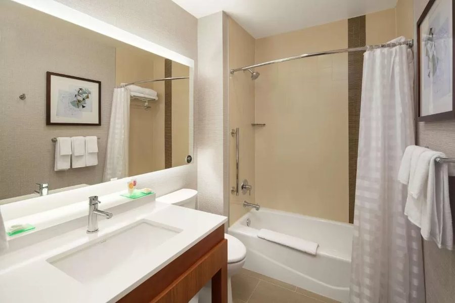 Comfort Inn Suites Oklahoma City Near Bricktown — Bathroom