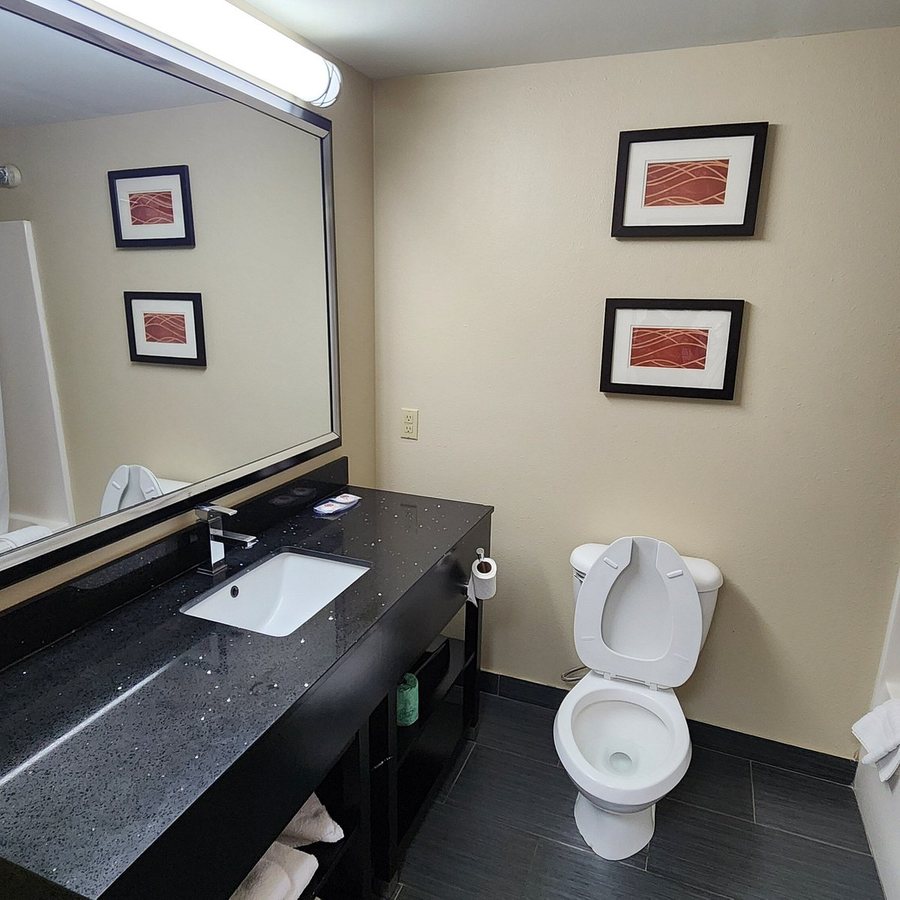 Comfort Inn Suites Ponca City Near Marland Mansion — Bathroom