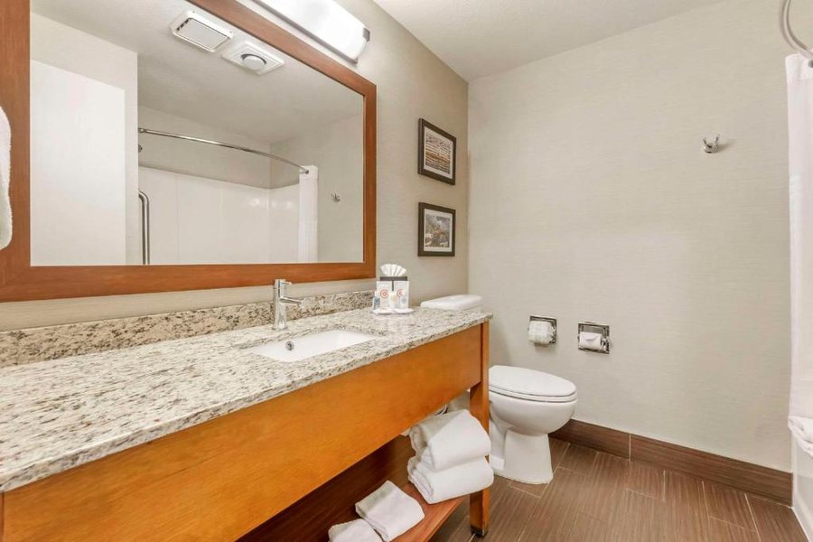 Comfort Inn Suites Sea Tac Airport — Bathroom