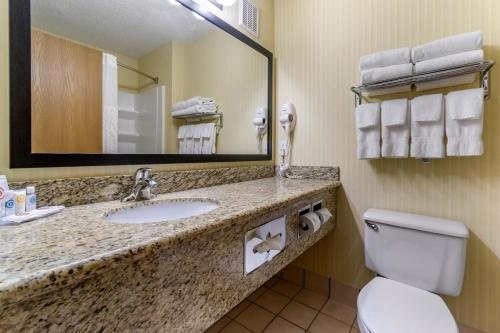 Comfort Inn Suites Seattle North — Bathroom