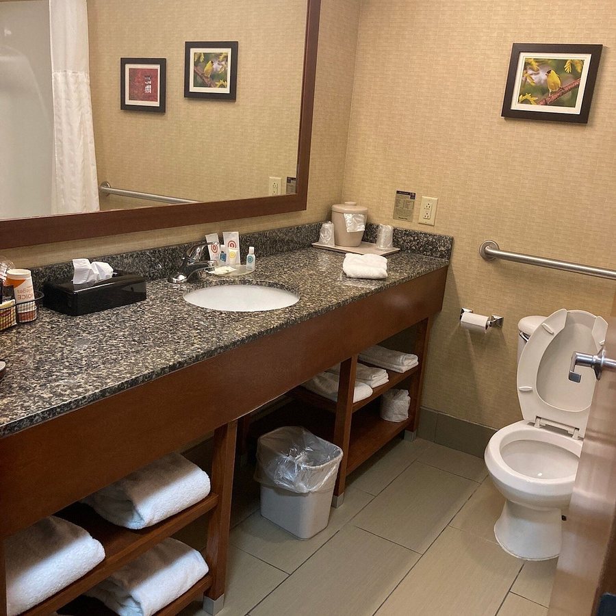 Comfort Inn Suites Sidney I 80 — Bathroom