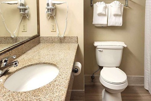 Comfort Inn Suites Tunkhannock Pocono Mountains Region Pennsylvania — Bathroom