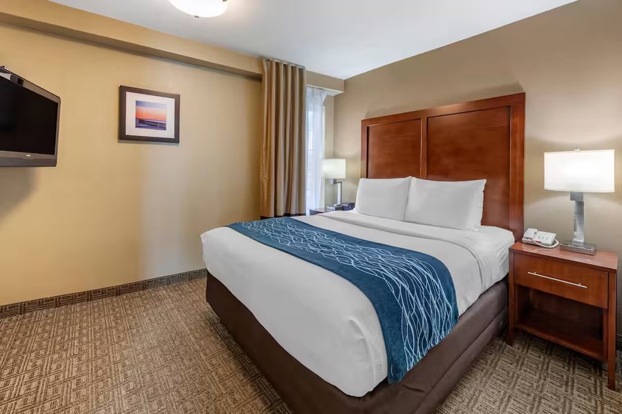 Comfort Inn Suites Ventura Beach Ventura California — Guest room