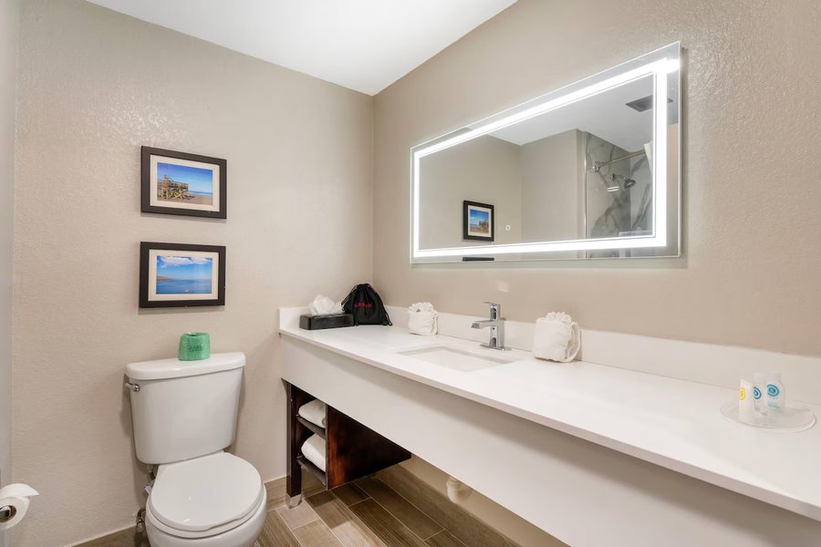 Comfort Suites Airport — Bathroom