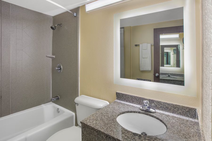 Comfort Suites Fairgrounds West — Bathroom