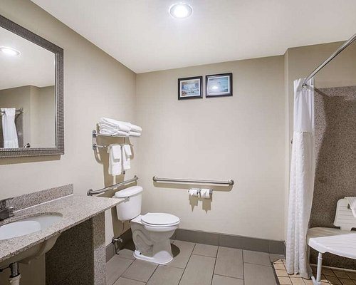 Comfort Suites Forsyth Near I 75 — Bathroom