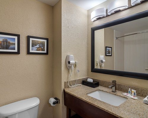 Comfort Suites Golden Isles Gateway Brunswick — Bathroom