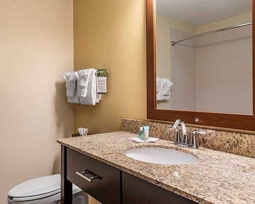 Comfort Suites Moab Near Arches National Park Moab Utah — Bathroom