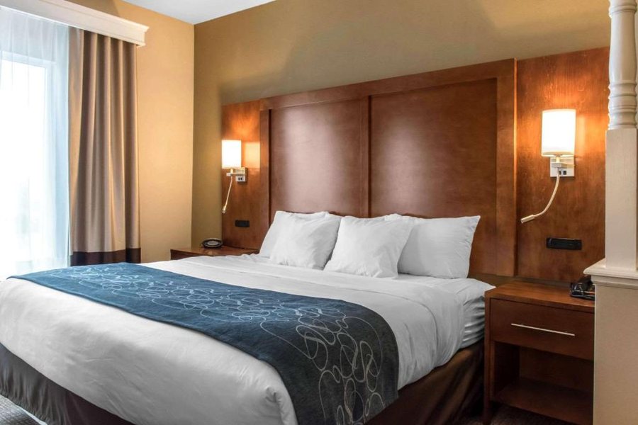 Comfort Suites Scranton near Montage Mountain Scranton Pennsylvania — Guest room