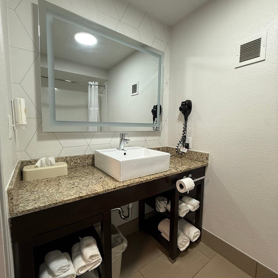 Comfort Suites Wooster Near University Campus — Bathroom