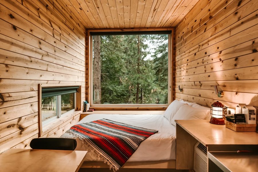 Cool Cabins — Guest room