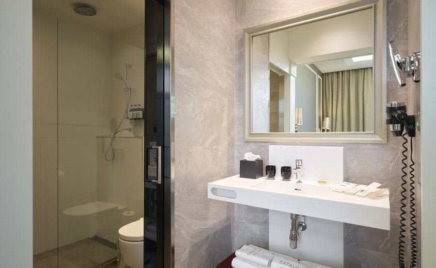 Cosmo Apartments Passeig De Gracia Barcelona Catalonia — Bathroom