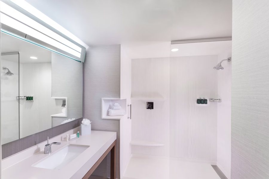 Courtyard by Marriott Baton Rouge Downtown — Bathroom
