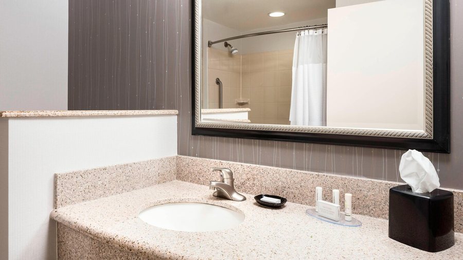 Courtyard by Marriott Columbia Downtown at USC — Bathroom
