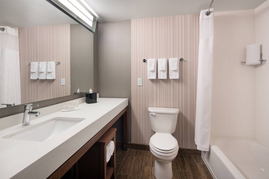 Courtyard by Marriott Denver Airport — Bathroom
