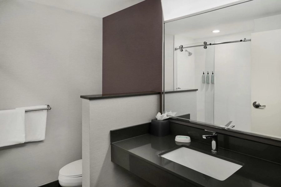 Courtyard by Marriott Kansas City at Briarcliff — Bathroom
