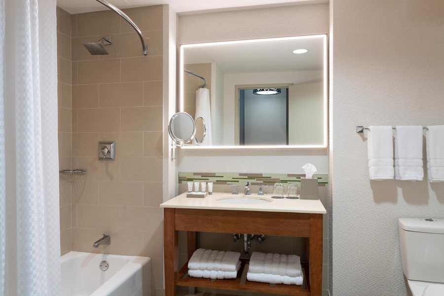 Courtyard by Marriott Orlando Lake Mary North — Bathroom