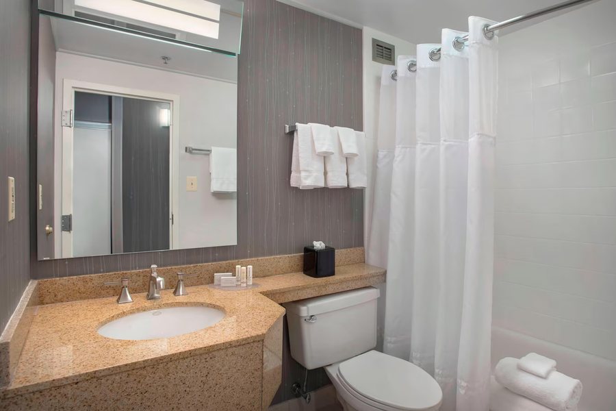 Courtyard by Marriott Wilmington Brandywine — Bathroom