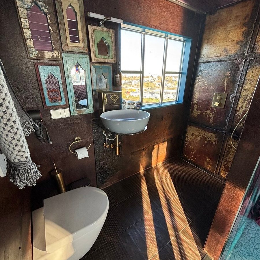 Crane Hotel Faralda Amsterdam — Bathroom