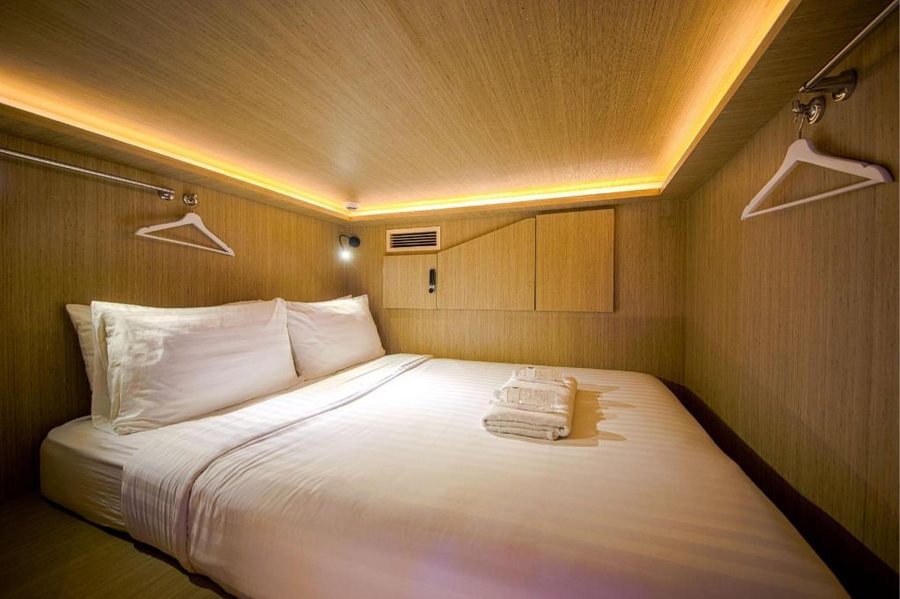 CUBE Boutique Capsule Hotel Kampong Glam — Guest room