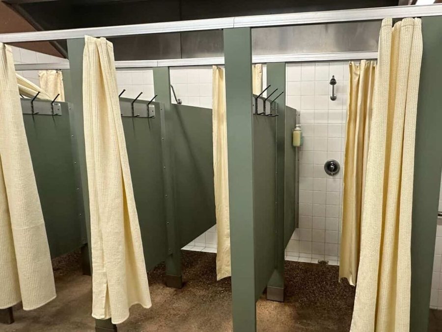 Curry Village Yosemite National Park California — Bathroom