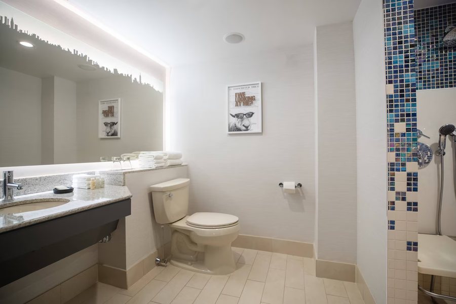 Da Vinci Hotel New York City New York — Bathroom
