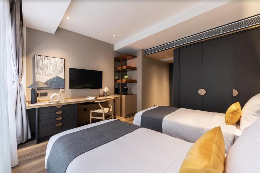 Dash Living on Prat — Guest room