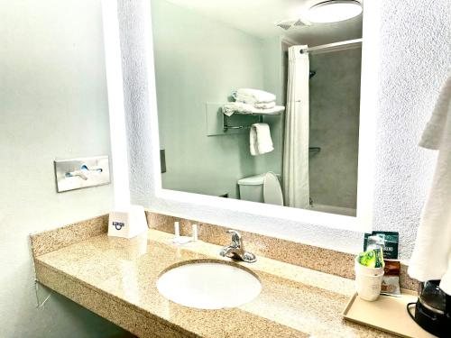 Days Inn by Wyndham Pensacola Historic Downtown — Bathroom
