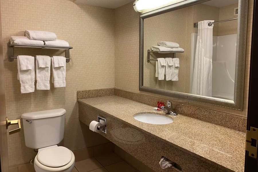 Delta Hotels Ashland Downtown — Bathroom