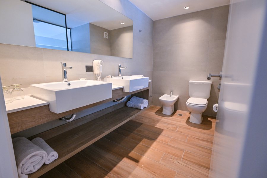 Delux RV Park — Bathroom