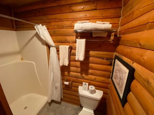 Denali Crow s Nest Cabins — Bathroom