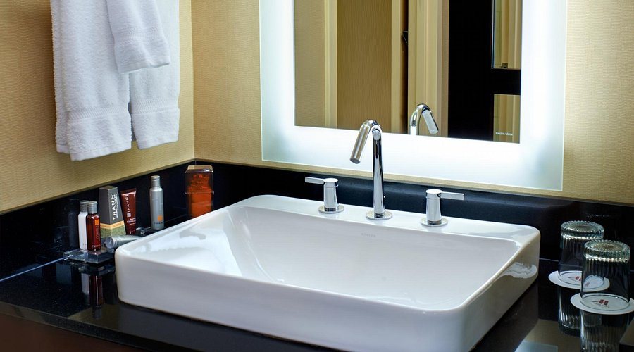 Detroit Marriott Troy — Bathroom