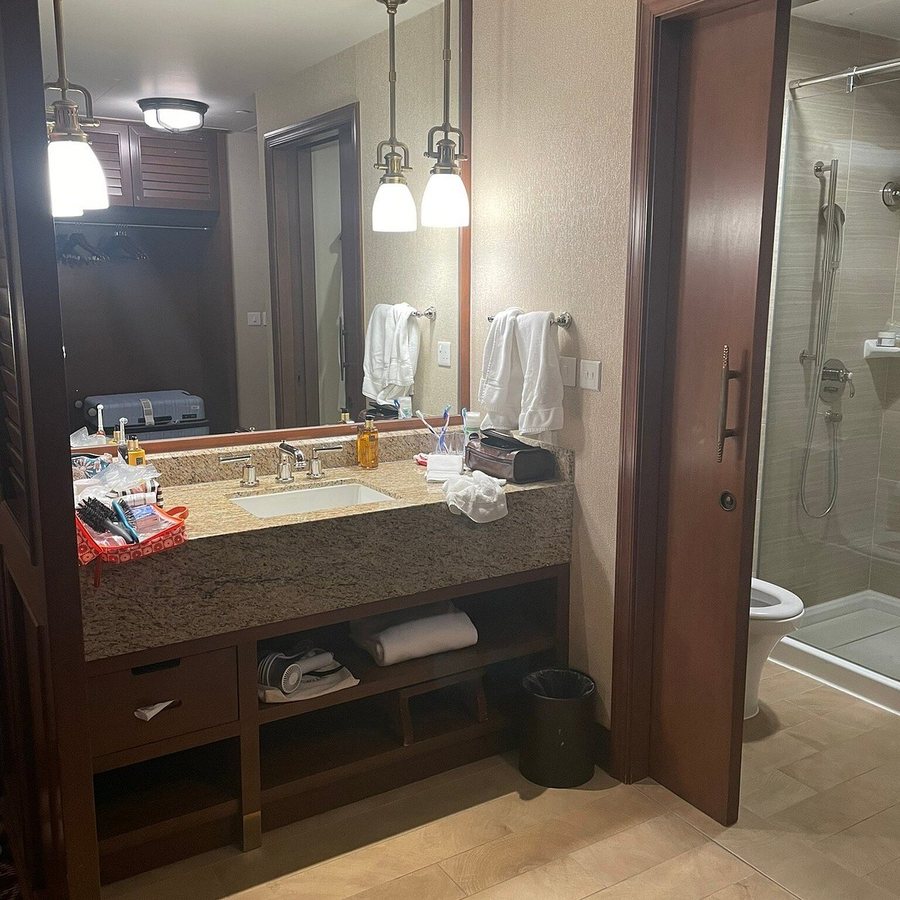 Disney Explorers Lodge — Bathroom
