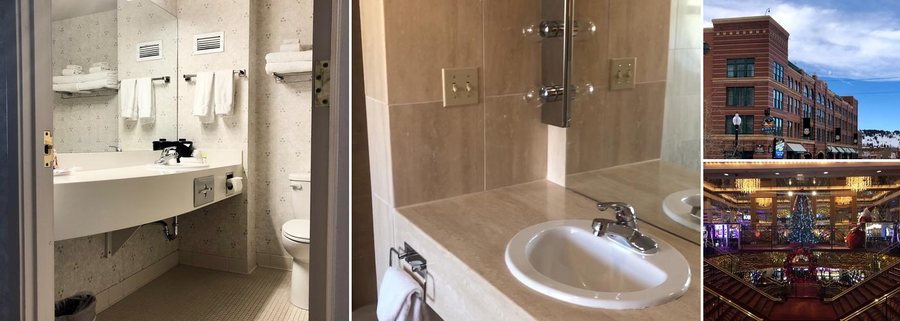 Double Eagle Hotel Casino — Bathroom