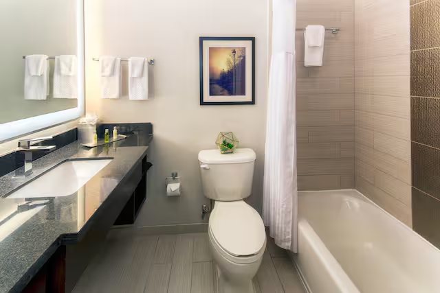 DoubleTree by Hilton Hotel Savannah Historic District — Bathroom
