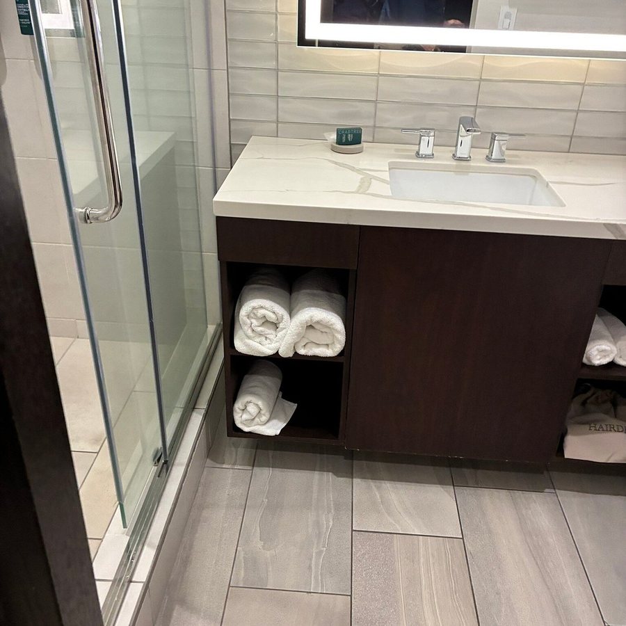 DoubleTree by Hilton Tucson Downtown Convention Center — Bathroom