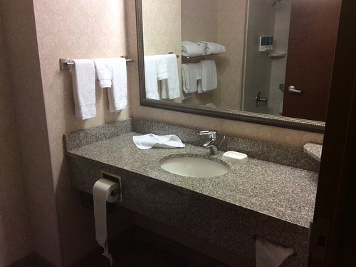 Drury Inn Suites Baton Rouge — Bathroom
