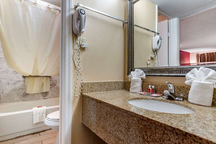 Econo Lodge Inn and Suites Auburn Michigan — Bathroom