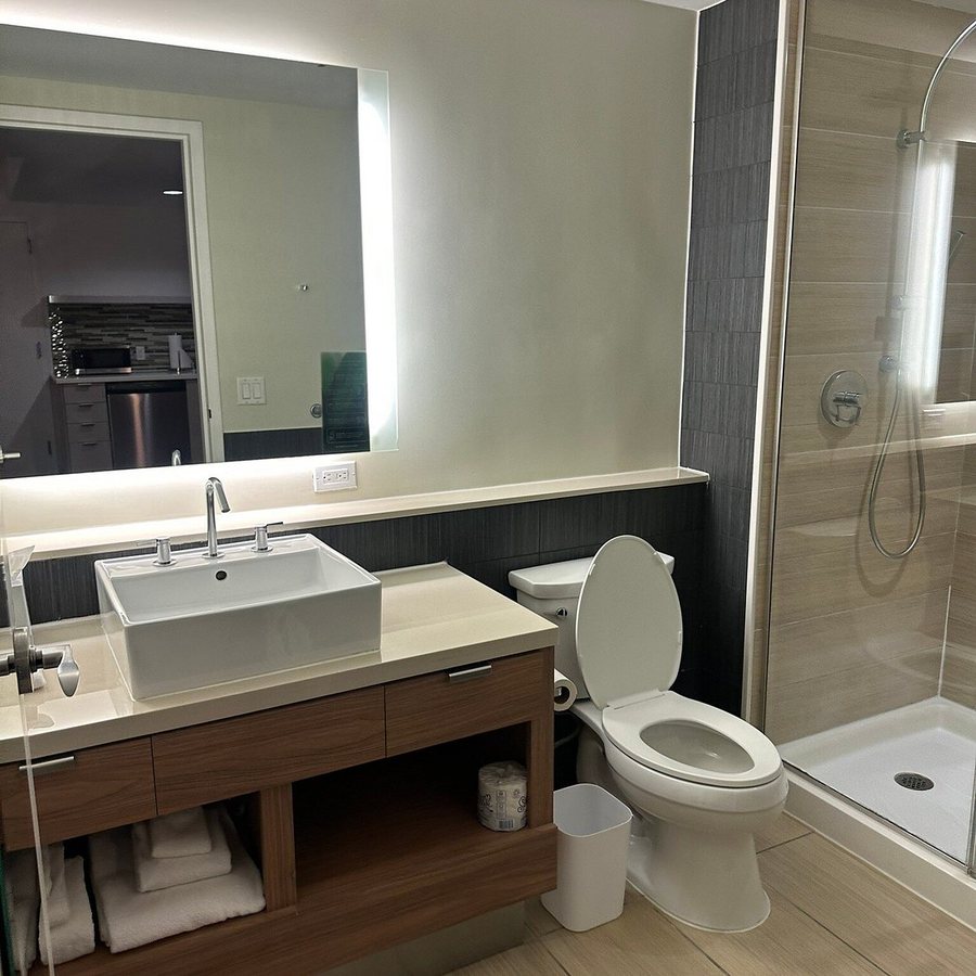 Element Las Vegas Airport Las Vegas Nevada — Bathroom
