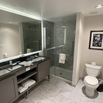 Embassy Suites by Hilton Charlotte Ayrsley — Bathroom